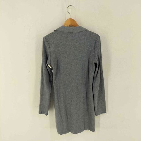 カルバンクラインジーンズ Calvin Klein Jeans ロングスリーブリブポロミニワンピース レディース ASIA M