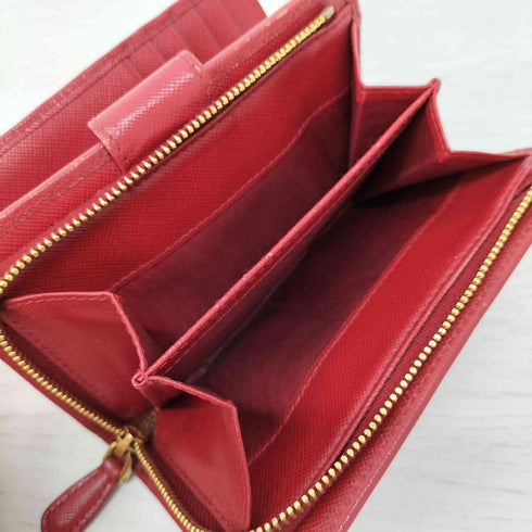 プラダ PRADA ベルト 二つ折り財布 レディース