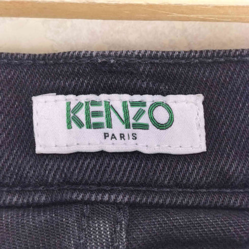 ケンゾーパリス KENZO PARIS ブラックデニムパンツ メンズ 36