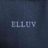 ELLUV クリアジョーゼット ラウンドジップ 半袖Tシャツ レディース import:L