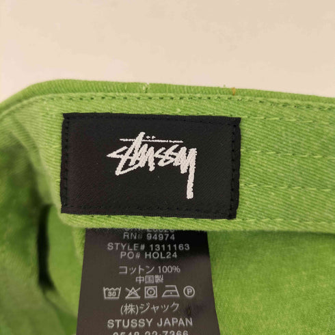 ステューシー Stussy WASHED BASIC STUSSY CAP メンズ FREE