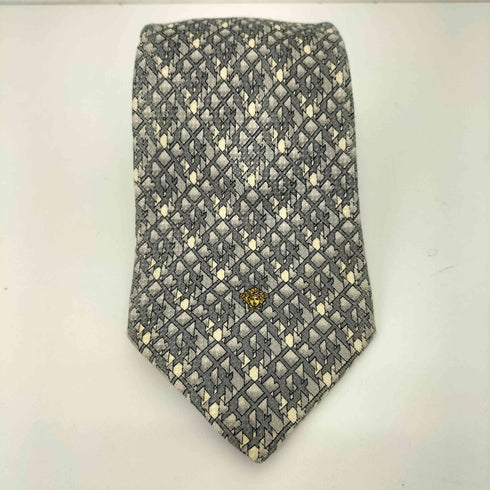 ジャンニヴェルサーチ GIANNI VERSACE 総柄シルクネクタイ メンズ