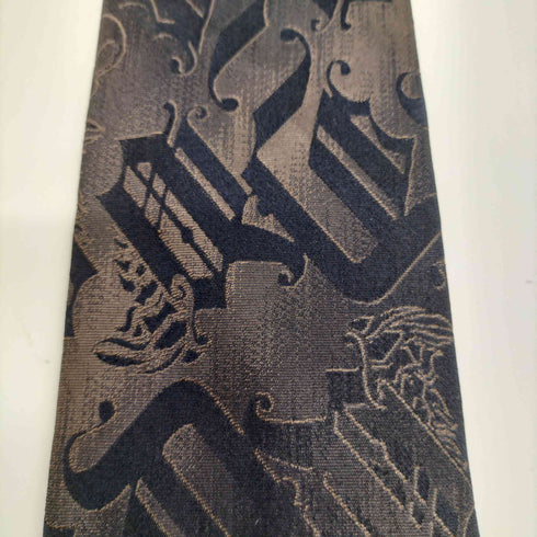 ジャンニヴェルサーチ GIANNI VERSACE オールドイングリッシュ柄シルクネクタイ メンズ