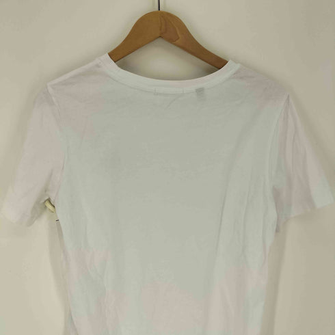 ゲス GUESS フラワー ワンポイント プリント S/S クルーネックTシャツ レディース import:S