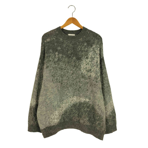 ウィムバイリドム WYM LIDNM 23AW MOHAIR BLEND JACQUARD SHAGGY KNIT メンズ JPN:L