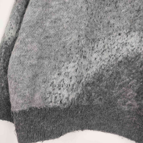 ウィムバイリドム WYM LIDNM 23AW MOHAIR BLEND JACQUARD SHAGGY KNIT メンズ JPN:L