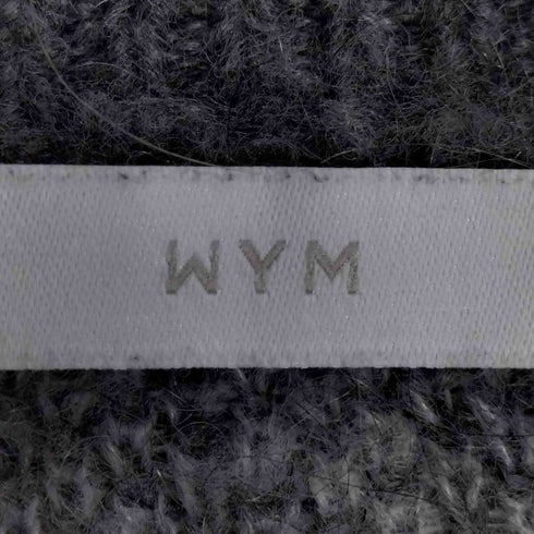 ウィムバイリドム WYM LIDNM 23AW MOHAIR BLEND JACQUARD SHAGGY KNIT メンズ JPN:L
