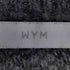 ウィムバイリドム WYM LIDNM 23AW MOHAIR BLEND JACQUARD SHAGGY KNIT メンズ JPN:L