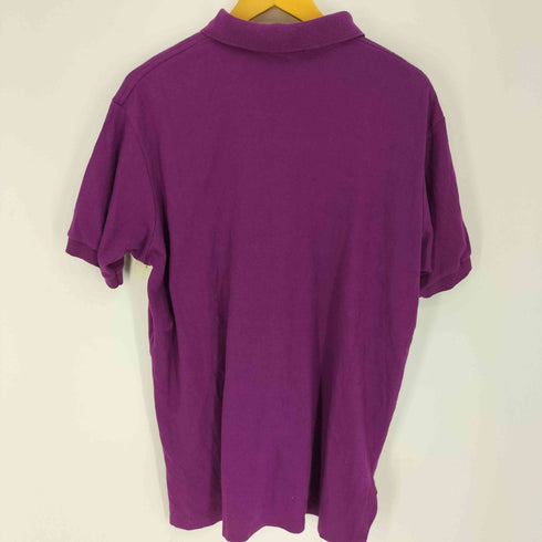 ポロバイラルフローレン Polo by RALPH LAUREN 90S USA製 ポニー刺繍 S/S ポロシャツ メンズ import:XL