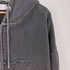 アドラー ADRER heavy weight logo semi short vintage double zip parker/ヘビーウェイトロゴセミショートヴィンテージダブルジップパーカ メンズ JPN:L