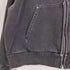 アドラー ADRER heavy weight logo semi short vintage double zip parker/ヘビーウェイトロゴセミショートヴィンテージダブルジップパーカ メンズ JPN:L