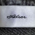 アドラー ADRER heavy weight logo semi short vintage double zip parker/ヘビーウェイトロゴセミショートヴィンテージダブルジップパーカ メンズ JPN:L