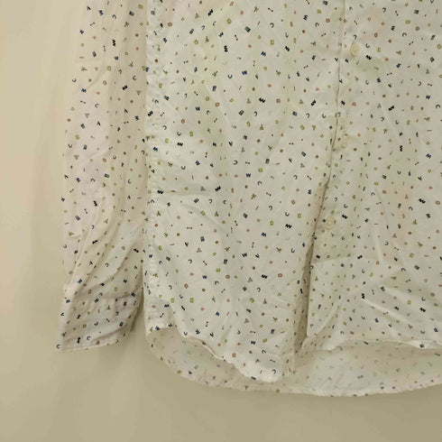 ピーエスポールスミス PS Paul Smith TAILORED FIT 総柄シャツ メンズ JPN:XS