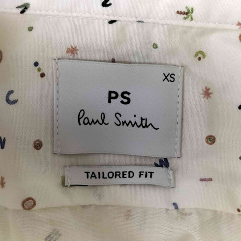 ピーエスポールスミス PS Paul Smith TAILORED FIT 総柄シャツ メンズ JPN:XS