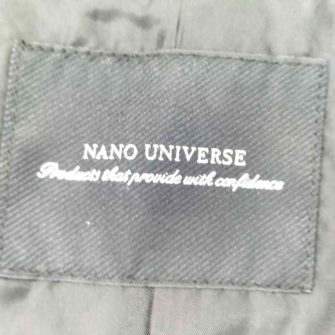 ナノユニバース NANO universe ダークグリーン チェスターコート メンズ JPN:L