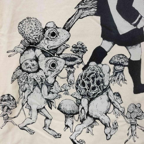 ボリス雑貨店 フロント プリント クルーネック Tシャツ レディース JPN:S