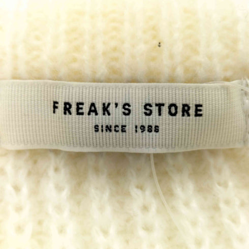 フリークスストア FREAKS STORE 片畔 チュール フリル ドッキング プルオーバー レディース FREE