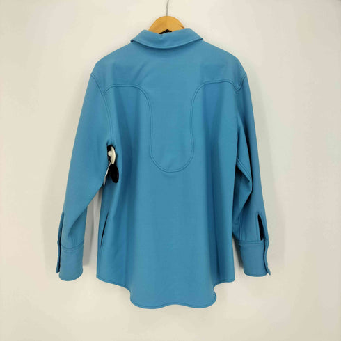 クレージュ courreges Virgin Wool Shirt Jacket Unisex レディース 38