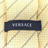 ヴェルサーチ VERSACE ストライプロゴ シルクネクタイ メンズ