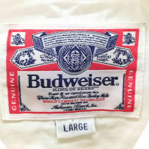 バドワイザー Budweiser コットンツイル バックロゴ スイングトップ 短丈 メンズ JPN:L
