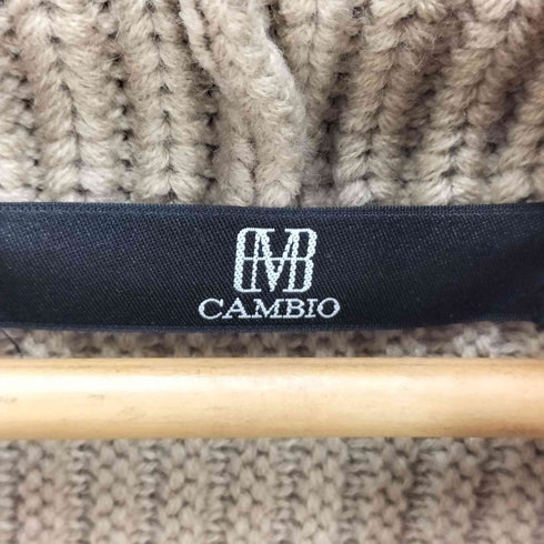 カンビオ CAMBIO ルーズフィットボリュームタートルネックセーター メンズ JPN:S
