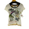 スカラー ScoLar WONDER WORLD グラフィックプリント Tシャツ レディース JPN:M