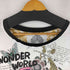 スカラー ScoLar WONDER WORLD グラフィックプリント Tシャツ レディース JPN:M