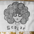 スカラー ScoLar WONDER WORLD グラフィックプリント Tシャツ レディース JPN:M