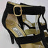 ジャンニヴェルサーチ GIANNI VERSACE スエードストラップパンプス レディース 36