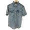 リーバイス Levis ウォッシュド加工 デニム ウエスタン シャツ メンズ import:S