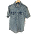 リーバイス Levis ウォッシュド加工 デニム ウエスタン シャツ メンズ import:S