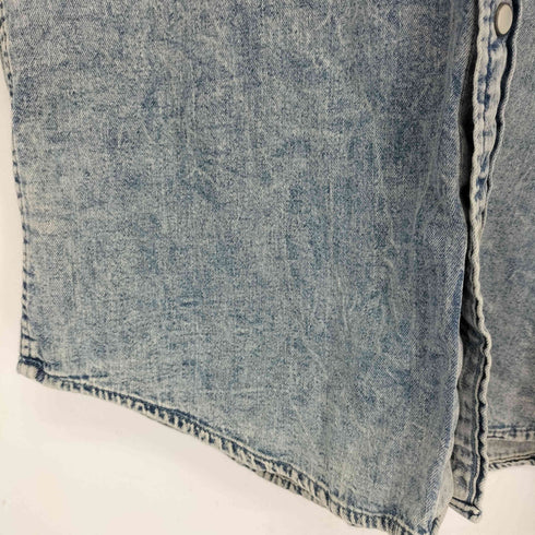 リーバイス Levis ウォッシュド加工 デニム ウエスタン シャツ メンズ import:S