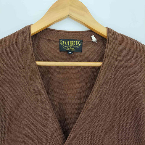 ユニバードセブンツー UNIVERD72 BRUSHED LINING CARDIGAN SOLID メンズ import:M