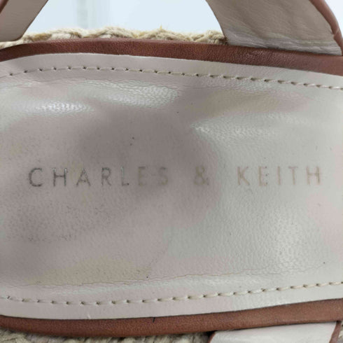チャールズアンドキース CHARLES&KEITH エスパドリーユ サンダル レディース 36