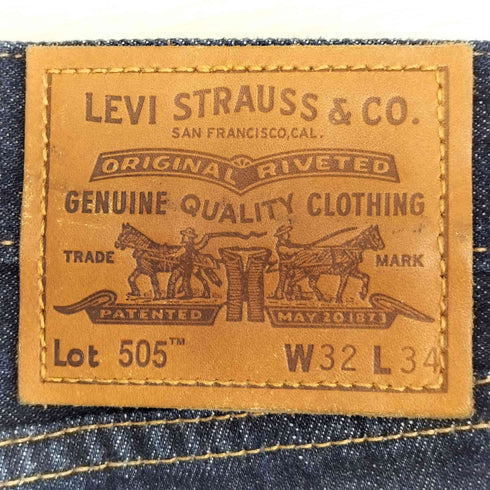 リーバイス Levis PREMIUM RINSE MADE IN USA 505 メンズ W32 L34