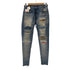 ビッグジョン BIG JOHN EASY DENIM PANTS イージー デニム パンツ ダメージ タタキ パッチワーク カスタム メンズ JPN:XS