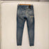 ビッグジョン BIG JOHN EASY DENIM PANTS イージー デニム パンツ ダメージ タタキ パッチワーク カスタム メンズ JPN:XS