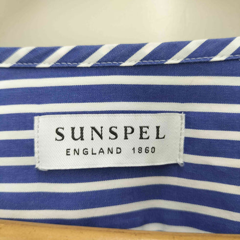 サンスペル Sunspel ストライプシャツワンピース レディース FREE