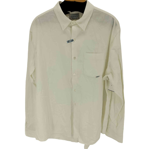 sugar&co. リネン混 ボタンダウンシャツ メンズ import:L