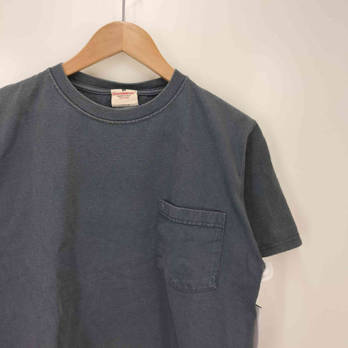 グッドウェア Goodwear USA製 ポケットTシャツ メンズ JPN:M
