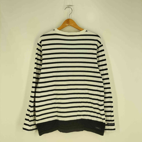 バーバリアン BARBARIAN 17SS PANEL BORDER LONG CUT & SEWN ボーダー クルーネックTシャツ メンズ JPN:L