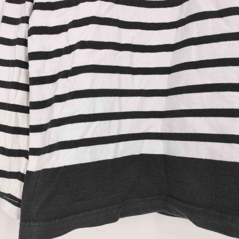 バーバリアン BARBARIAN 17SS PANEL BORDER LONG CUT & SEWN ボーダー クルーネックTシャツ メンズ JPN:L