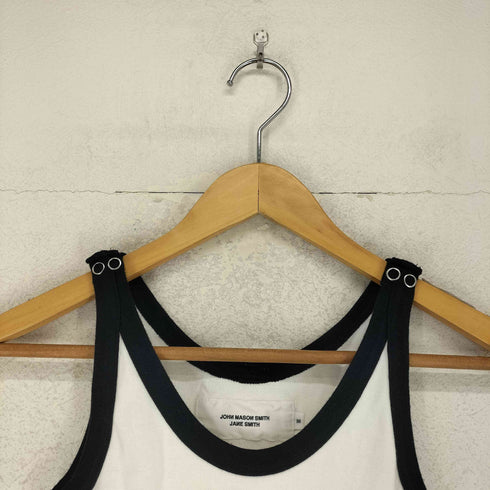 ジョンメイソンスミス JOHN MASON SMITH COTTON RIB UP AND DOWN TANK TOP レディース 36