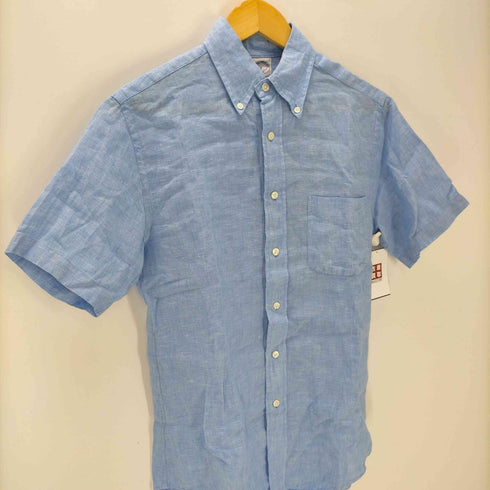 ブルックスブラザーズ 346 BROOKS BROTHERS THE ORIGINAL POLO SHIRT ALL LINEN リネン S/S シャツ メンズ import:S