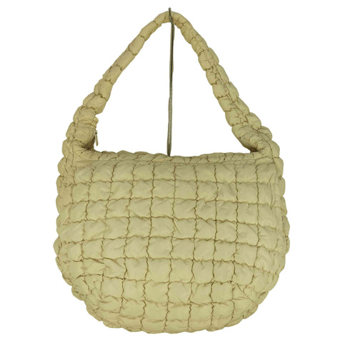 コス COS オーバーサイズ キルトショルダーバッグ RECYCLED POLYESTER QUILTED OVERSIZED SHOULDER BAG レディース