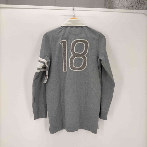 ブルックスブラザーズ BROOKS BROTHERS D-18 カプセルロゴ 刺繍 ラガー シャツ メンズ import:S