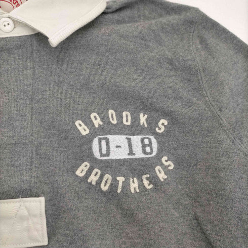 ブルックスブラザーズ BROOKS BROTHERS D-18 カプセルロゴ 刺繍 ラガー シャツ メンズ import:S