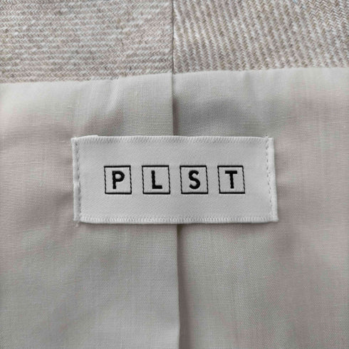 プラステ PLST リネンブレンド ショールカラー コート レディース JPN:S