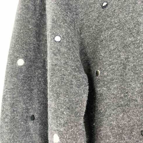 ピーエスポールスミス PS Paul Smith マルチカラードット 水玉 刺繍 ニット レディース JPN:M