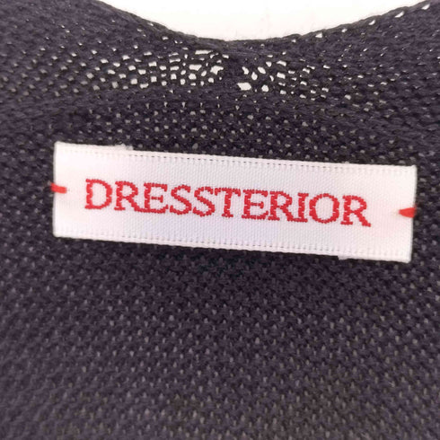 ドレステリア DRESSTERIOR Vネックコクーンホールガーメント(R)ニット レディース JPN:36